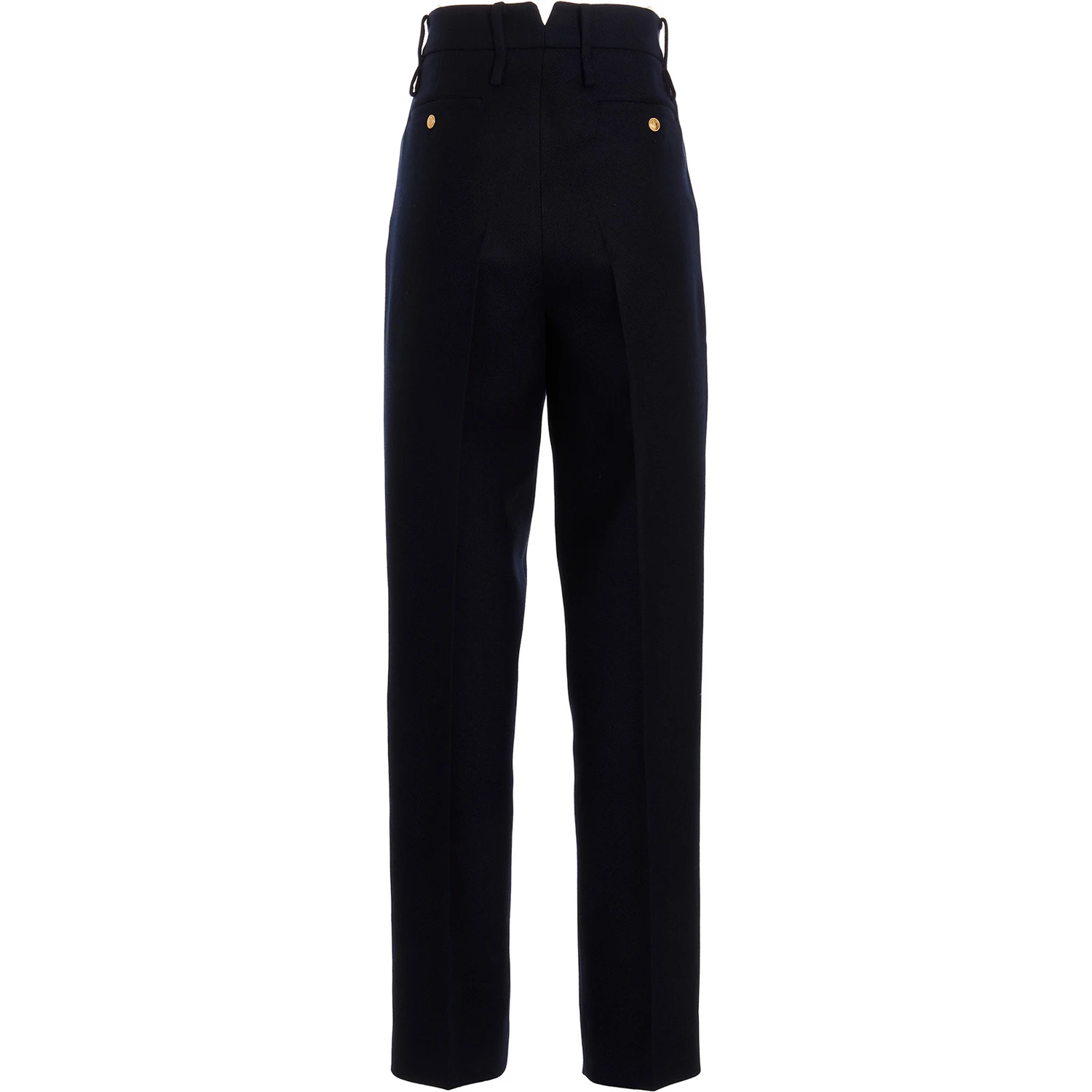 Blue Cashmere Casual Pants