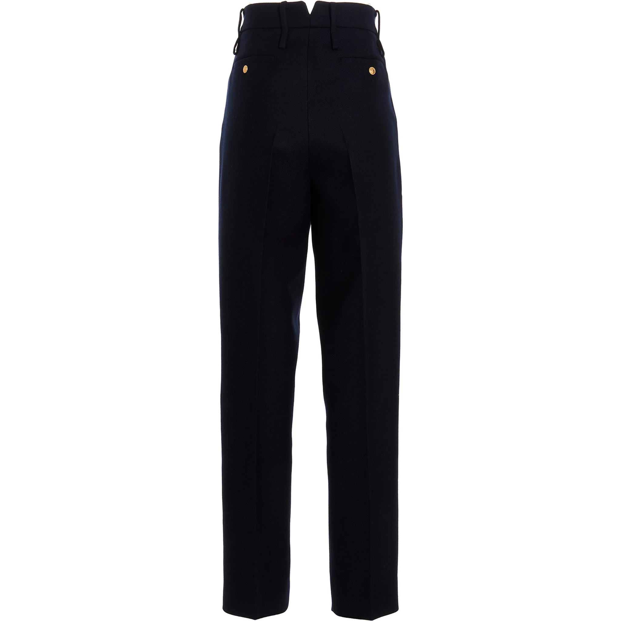 Blue Cashmere Casual Pants
