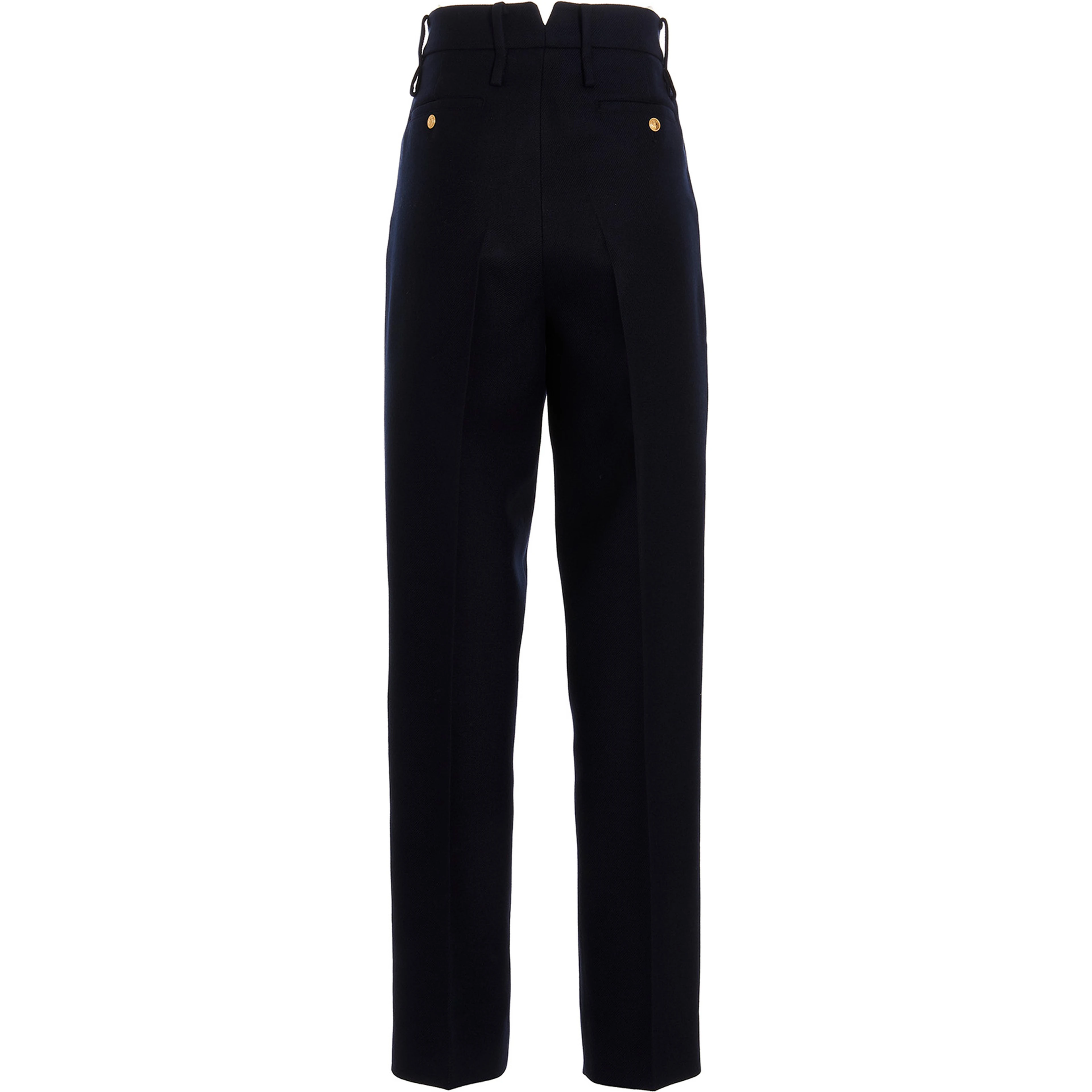 Blue Cashmere Casual Pants
