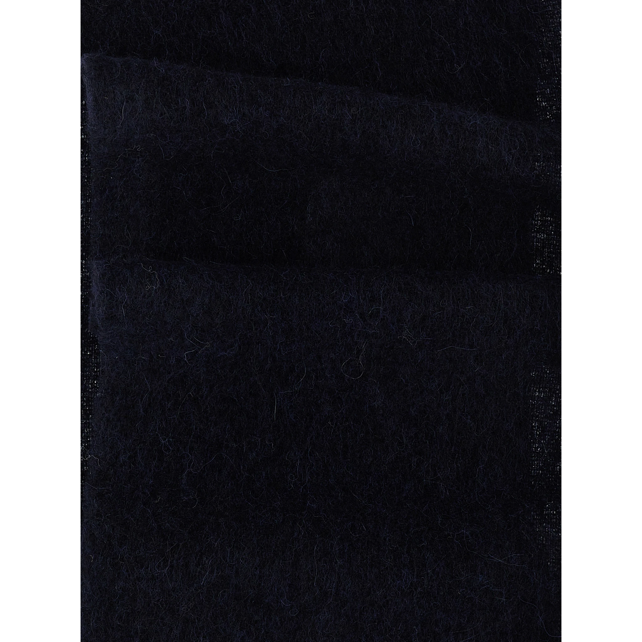 Blue Wool Scarf
