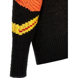 Multicolor Wool Cardigan