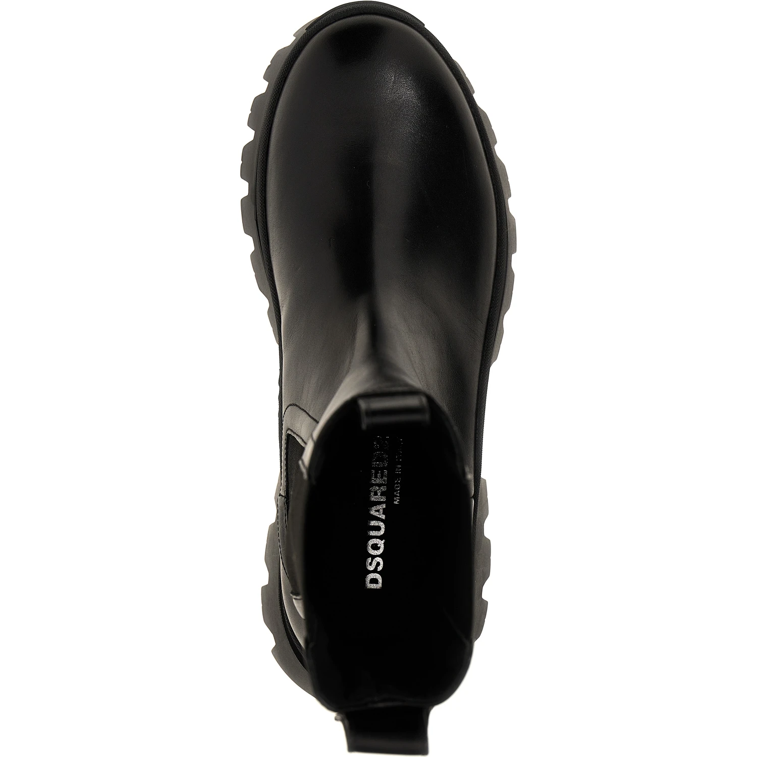 Black Calfskin Ankle Boots