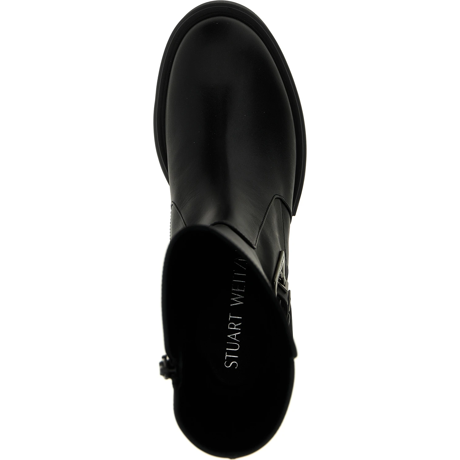 Black Calfskin Ankle Boots