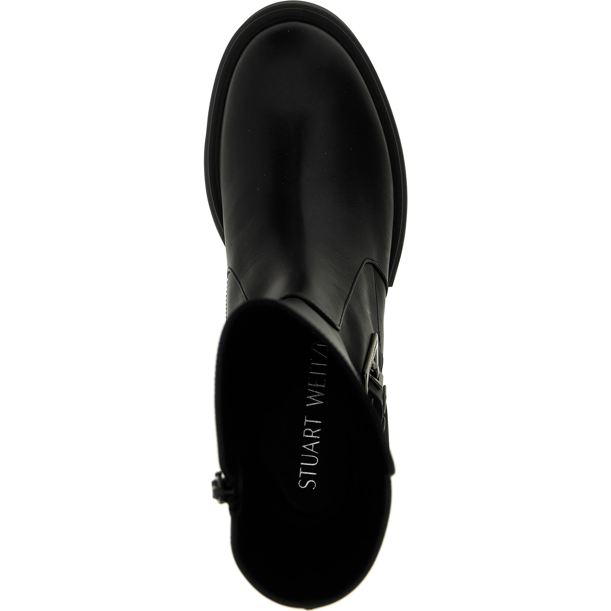 Black Calfskin Ankle Boots