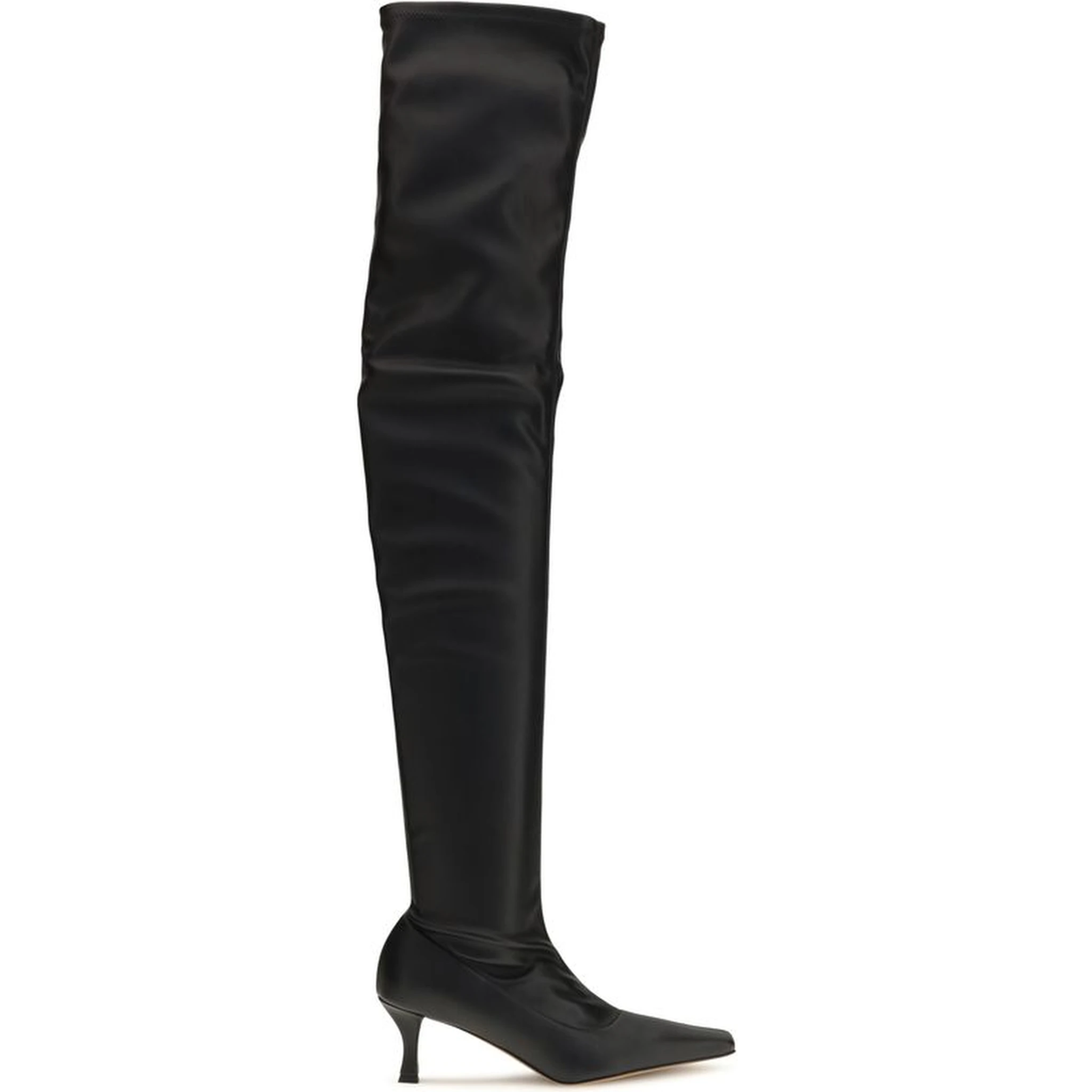 Black Polyurethane Over The Knee
