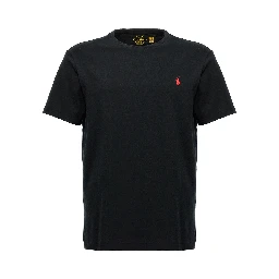Black Cotton T-Shirt