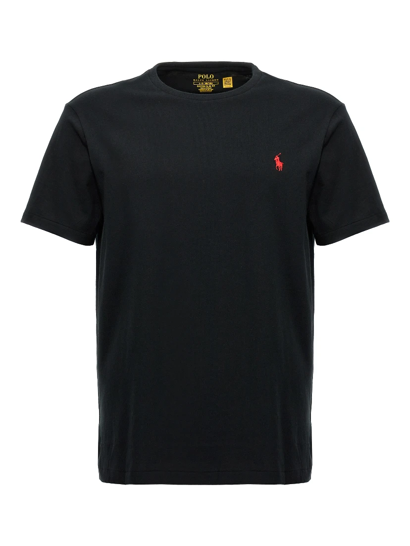 Black Cotton T-Shirt