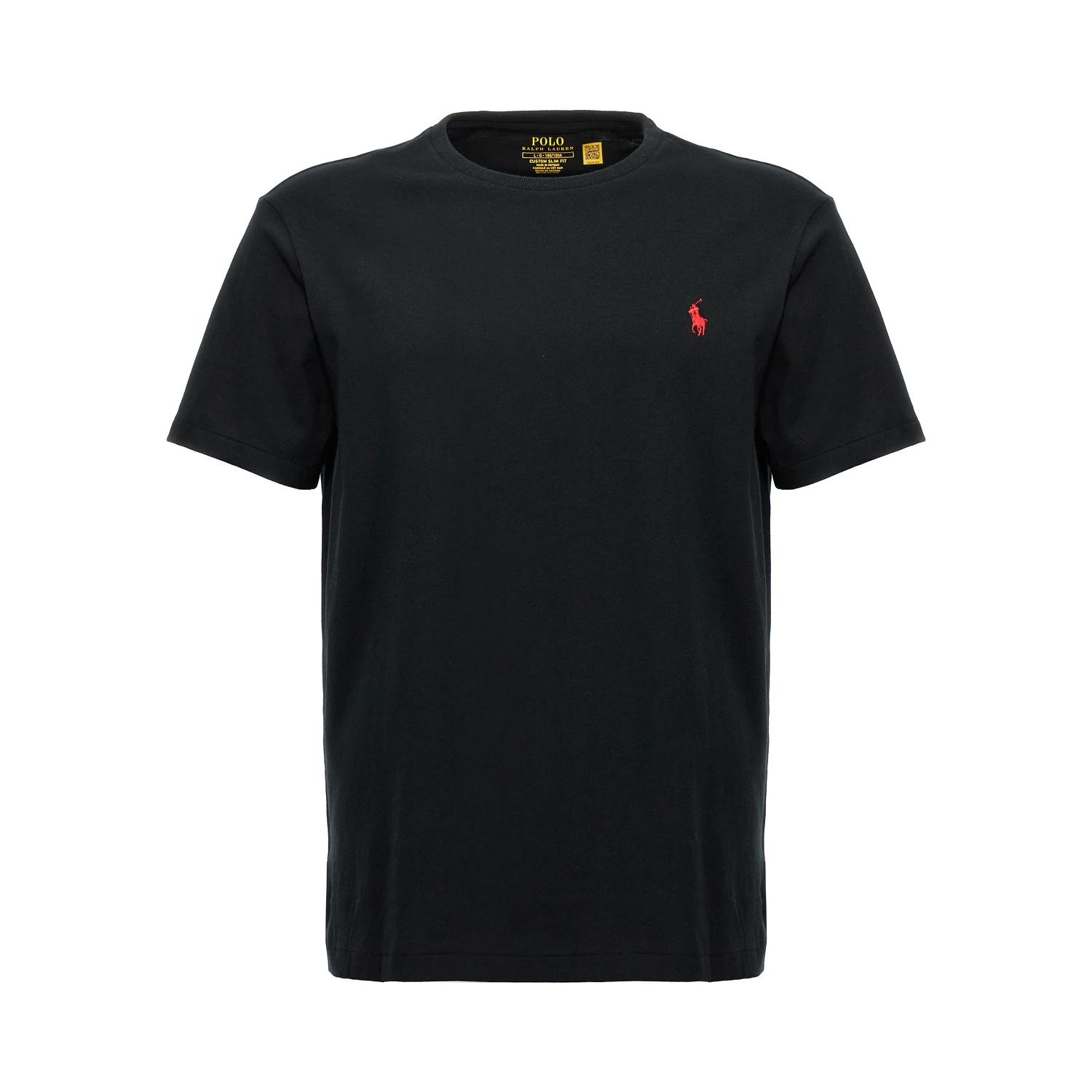 Black Cotton T-Shirt