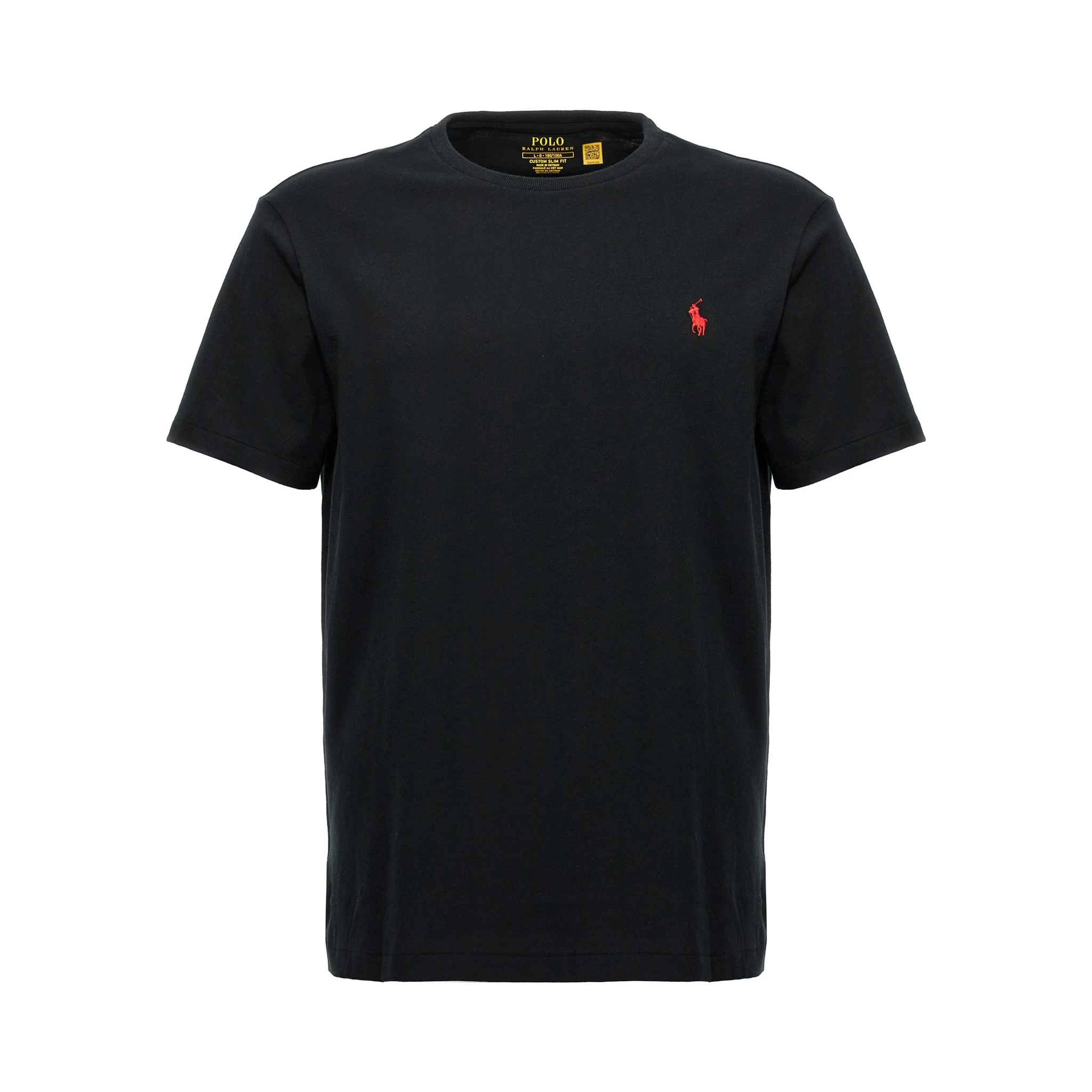 Black Cotton T-Shirt