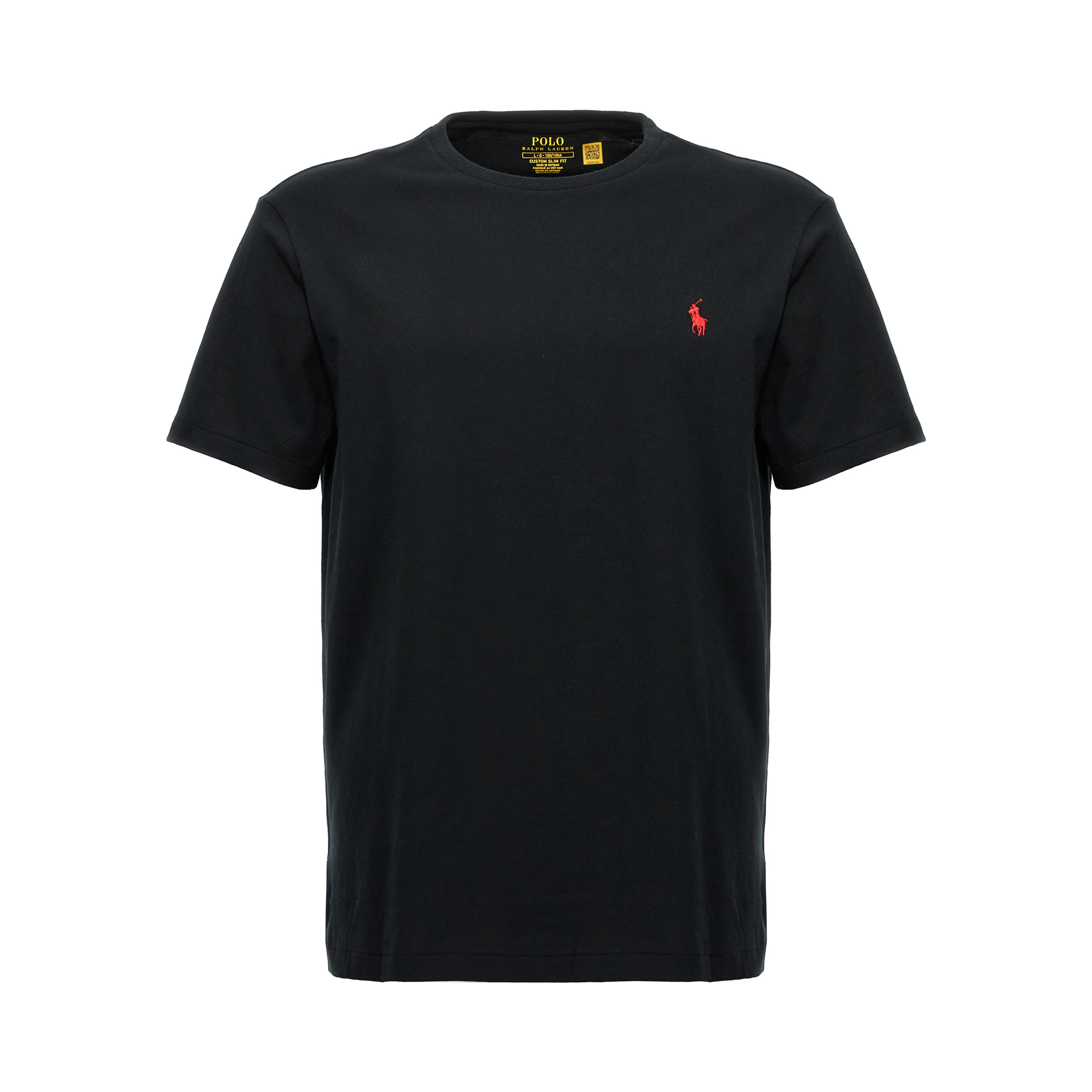 Black Cotton T-Shirt