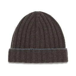 Brown Cashmere Beanie