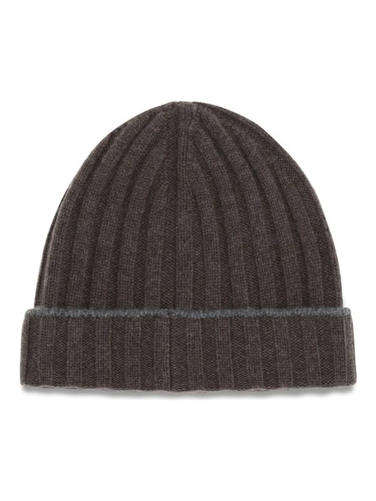 Brown Cashmere Beanie
