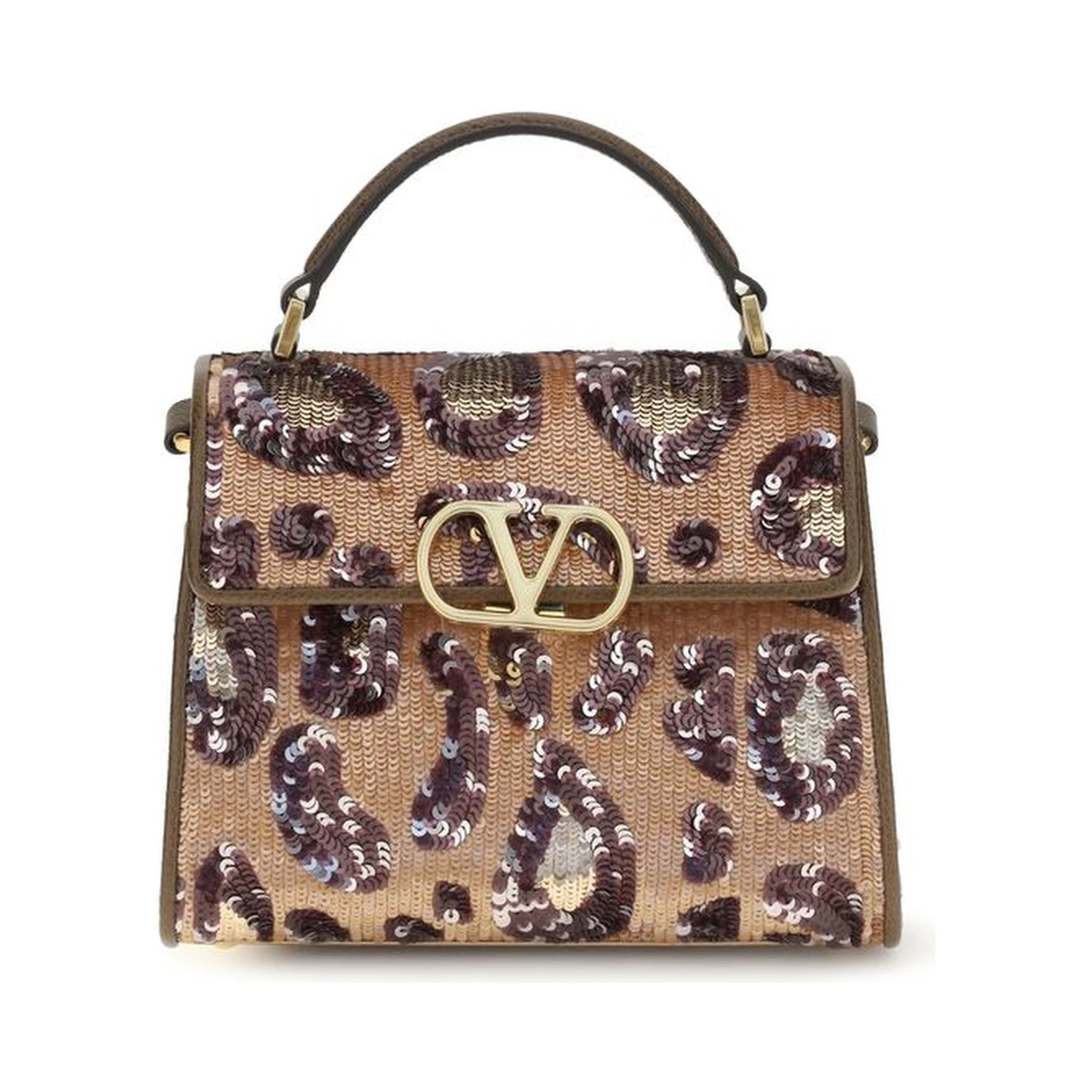 Multicolor Silk Shoulder Bag