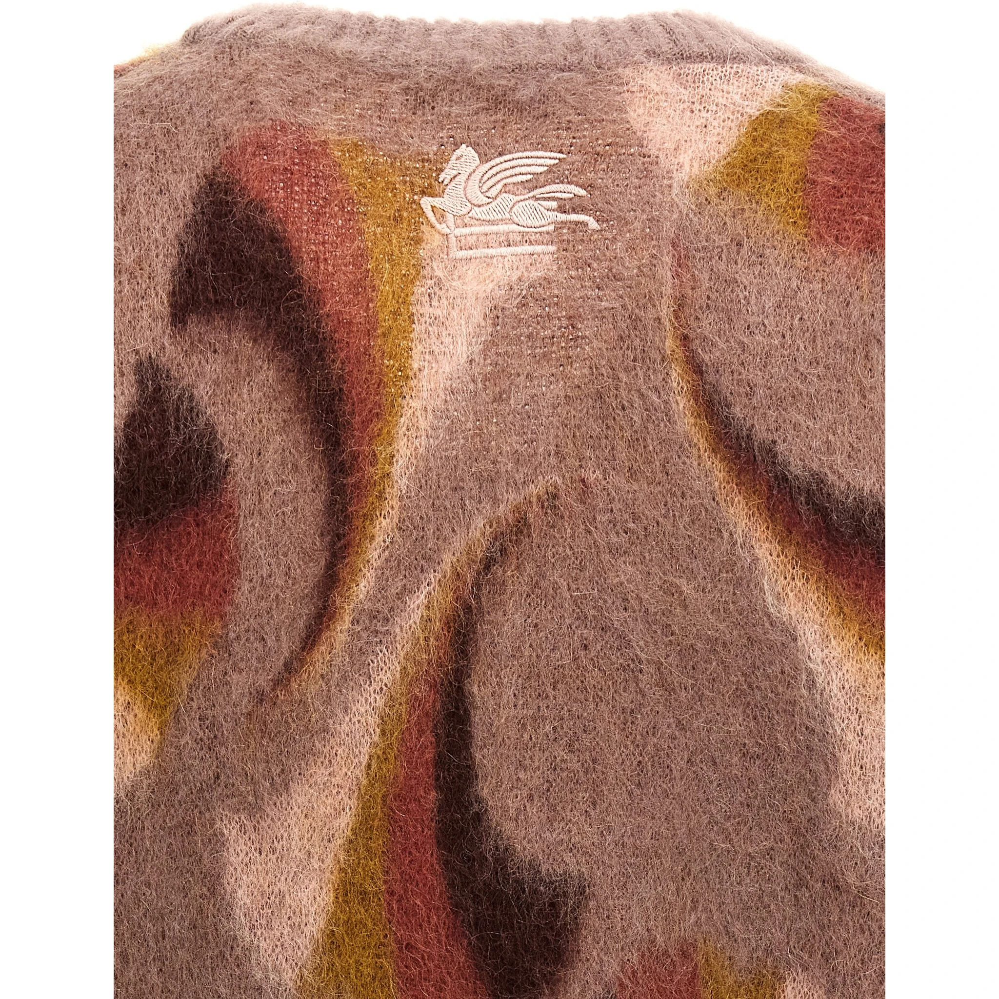 Multicolor Wool Cardigan