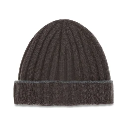 Brown Cashmere Beanie
