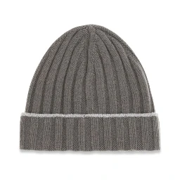 Bicolor Cashmere Beanie