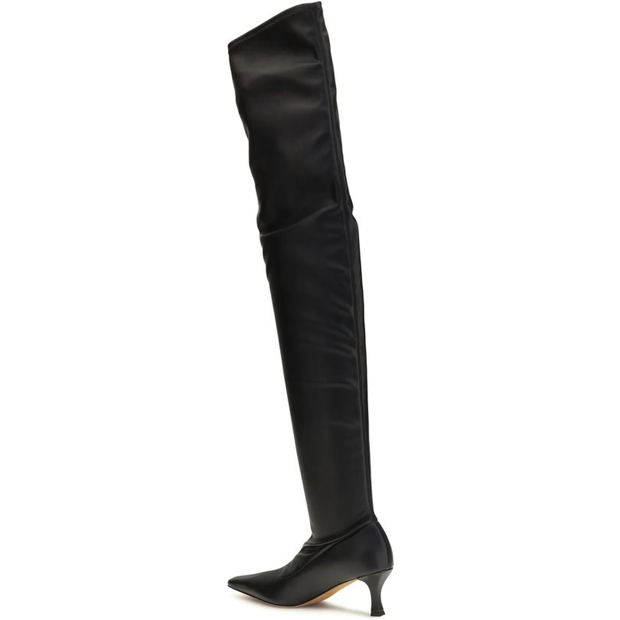 Black Polyurethane Over The Knee