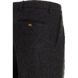 Gray Wool Dress Pants