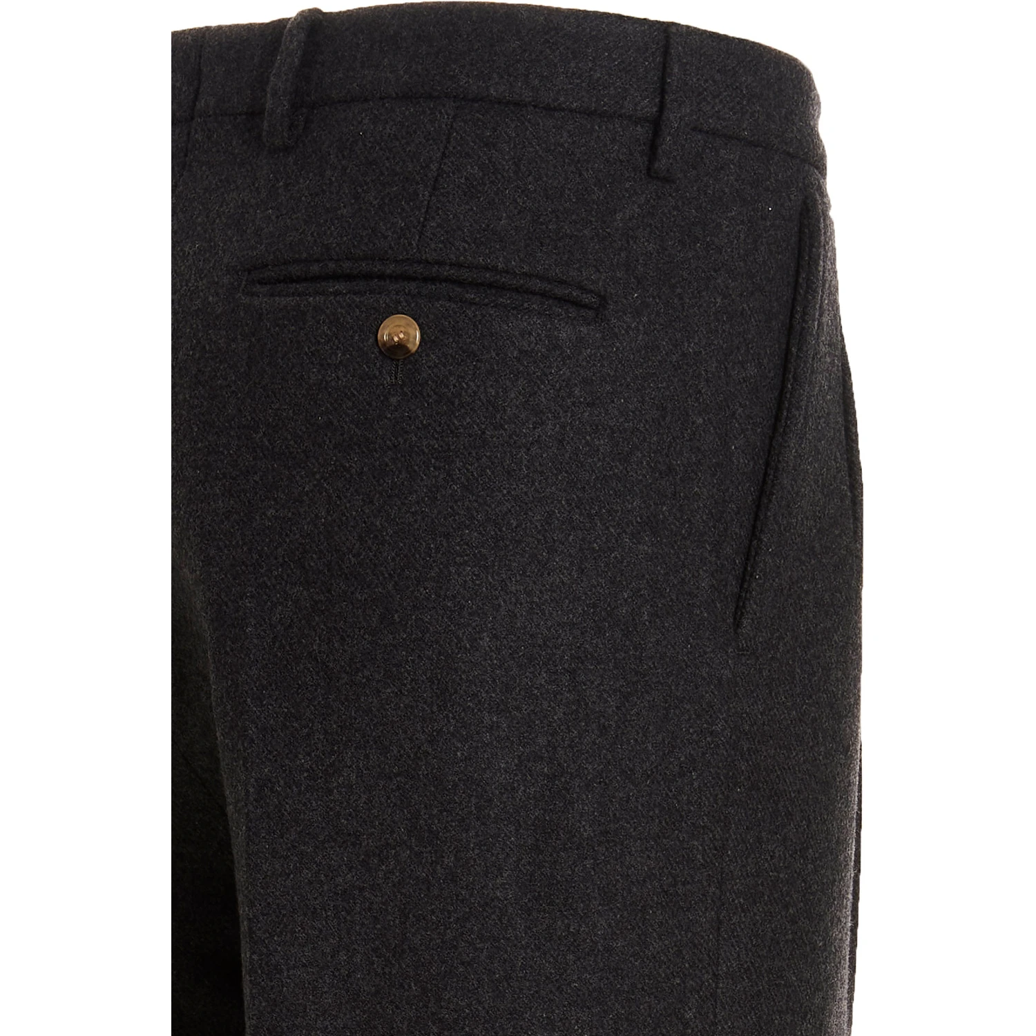 Gray Wool Dress Pants