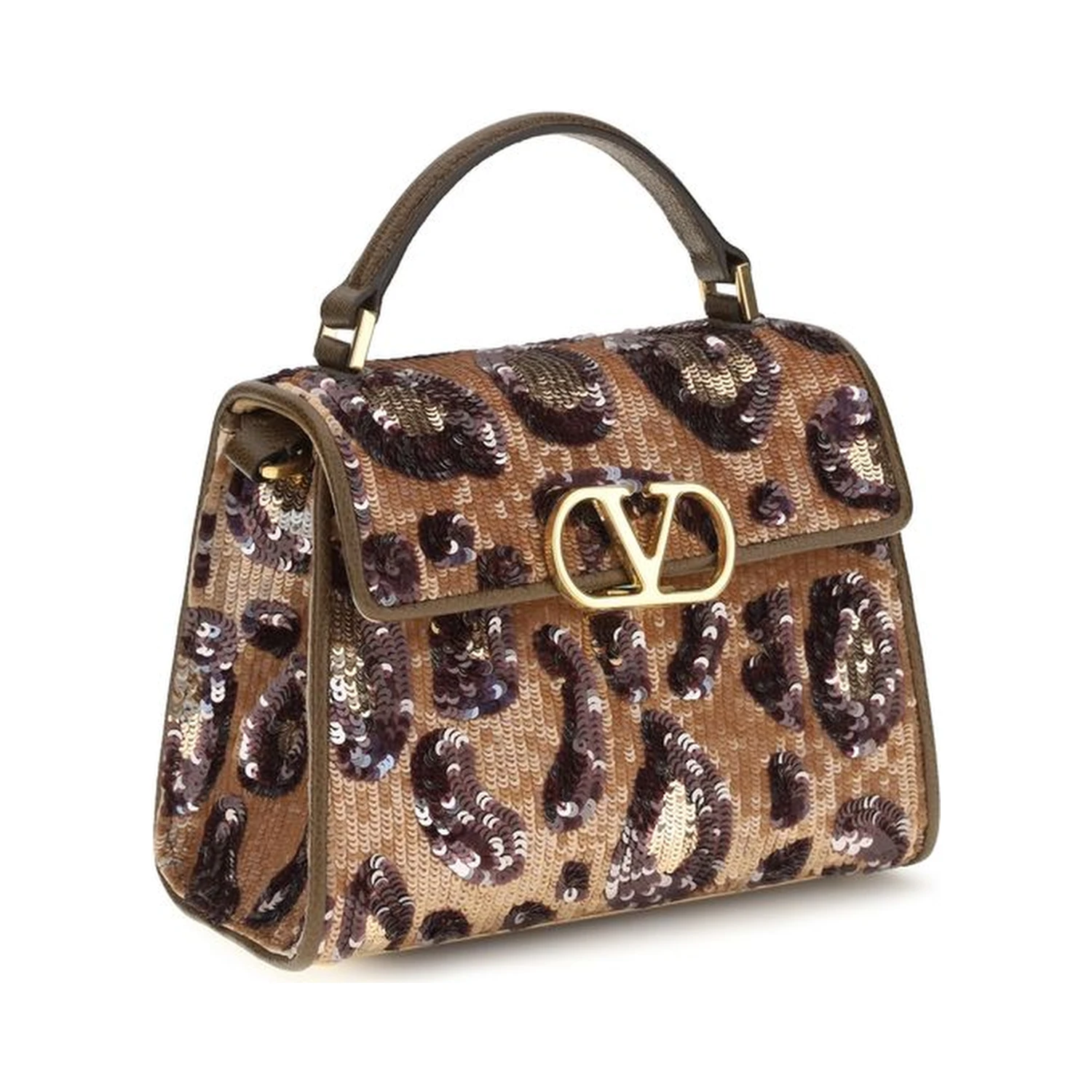 Multicolor Silk Shoulder Bag