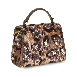 Multicolor Silk Shoulder Bag