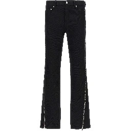 Black Virgin Wool Pants