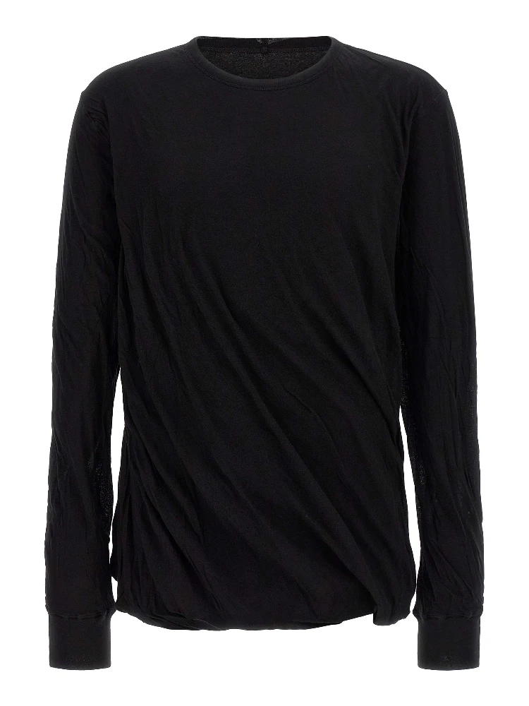Black Cotton T-Shirt