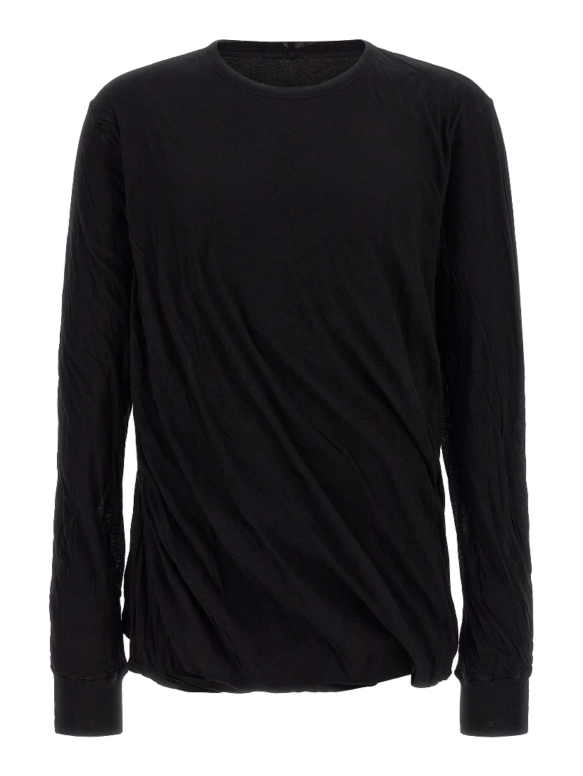 Black Cotton T-Shirt