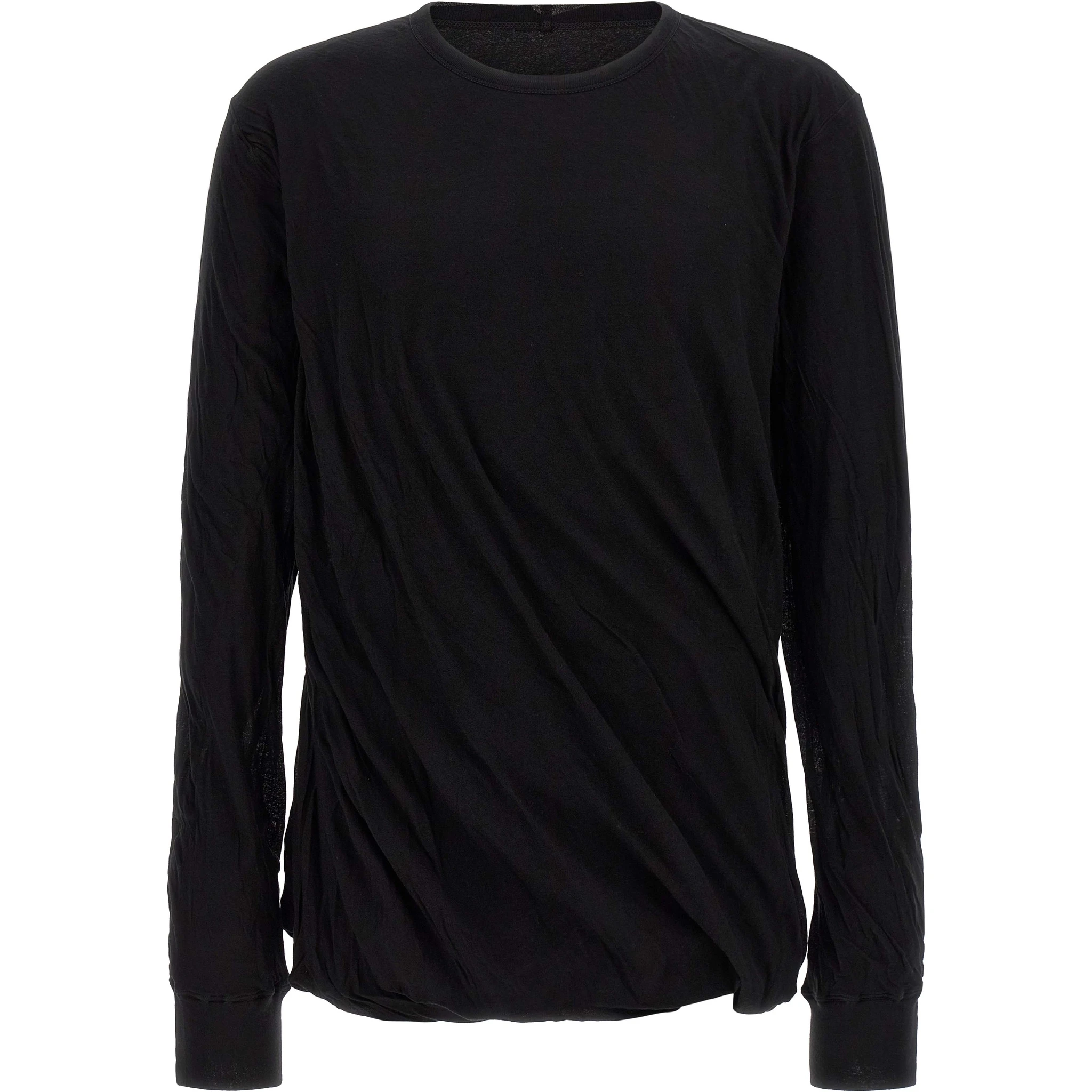 Black Cotton T-Shirt