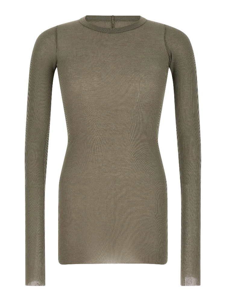 Gray Viscose T-Shirt
