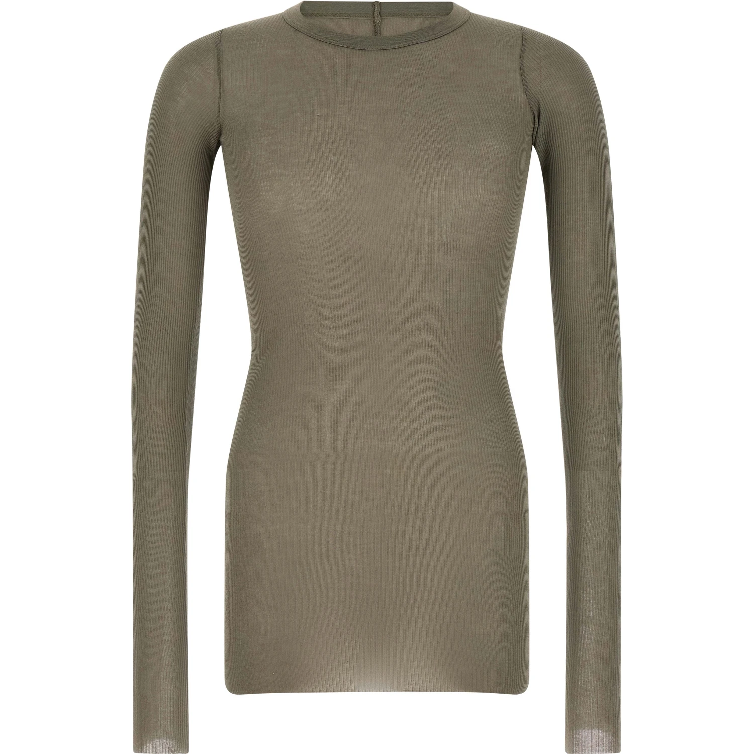 Gray Viscose T-Shirt