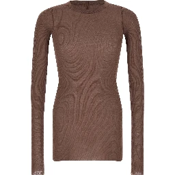 Purple Viscose T-Shirt