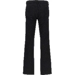 Black Virgin Wool Pants