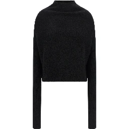 Black Cashmere Cardigan