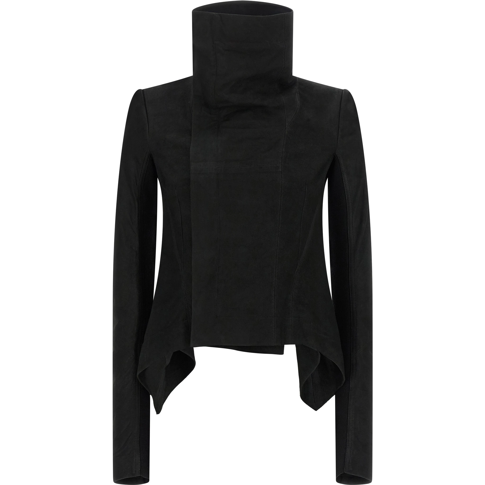 Black Lamb Leather Leather Jacket