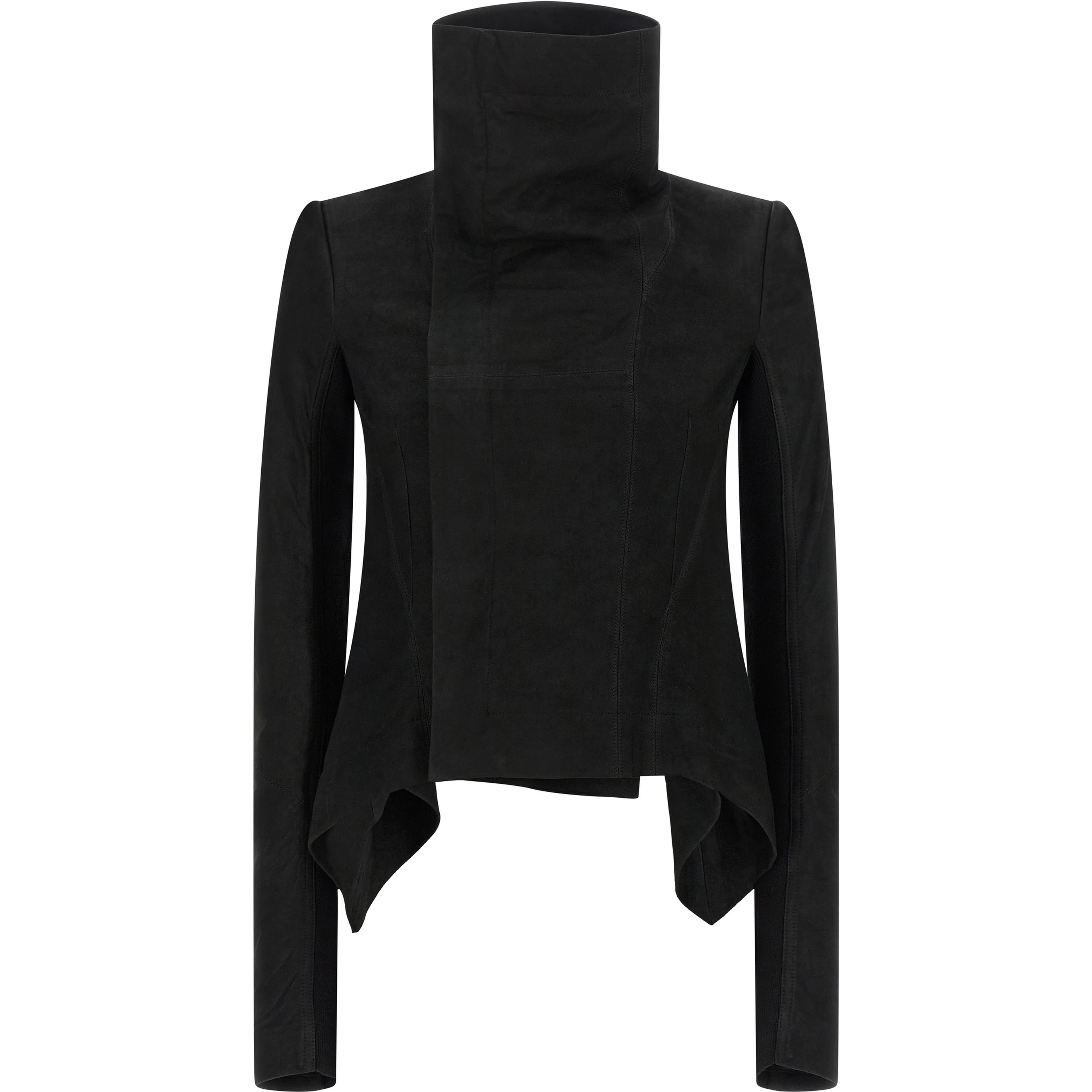 Black Lamb Leather Leather Jacket