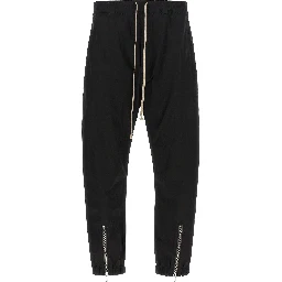 Black Cotton Joggers (Workout Pants)