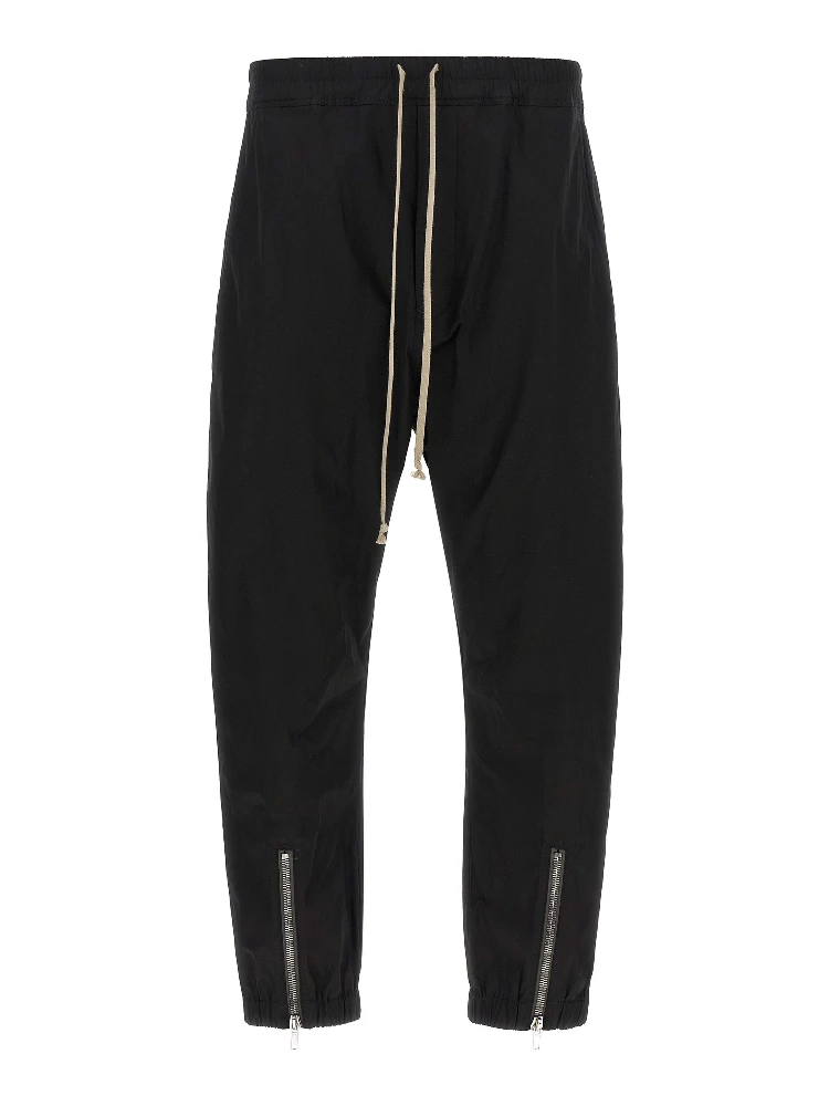 Black Cotton Joggers (Workout Pants)