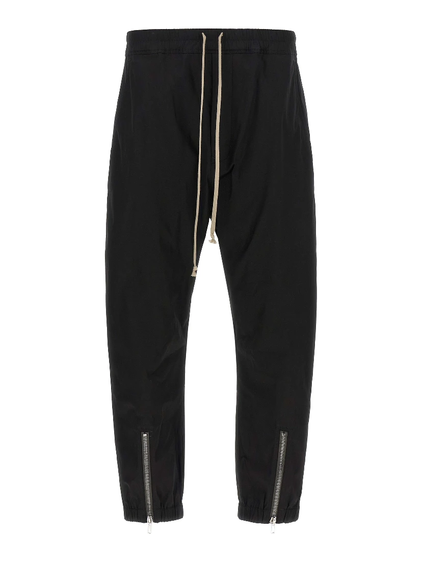 Black Cotton Joggers (Workout Pants)