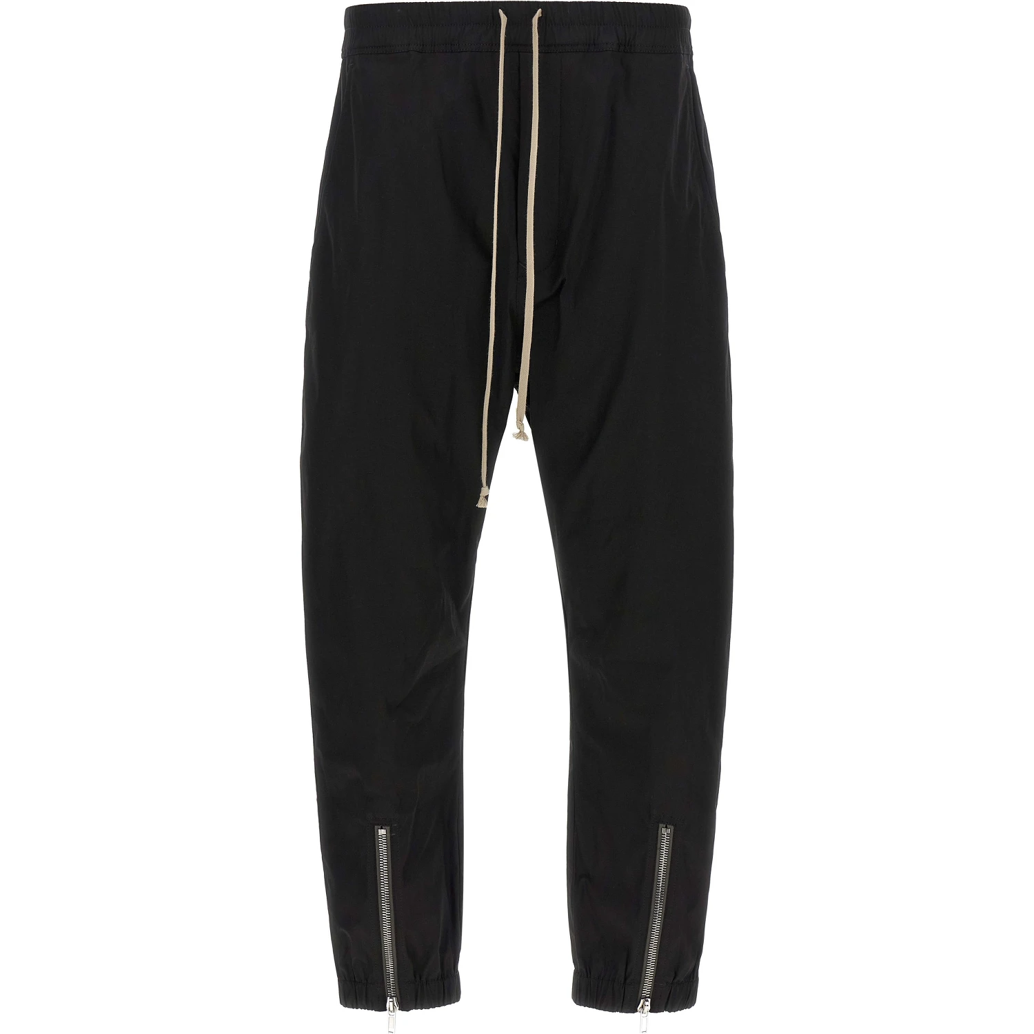 Black Cotton Joggers (Workout Pants)