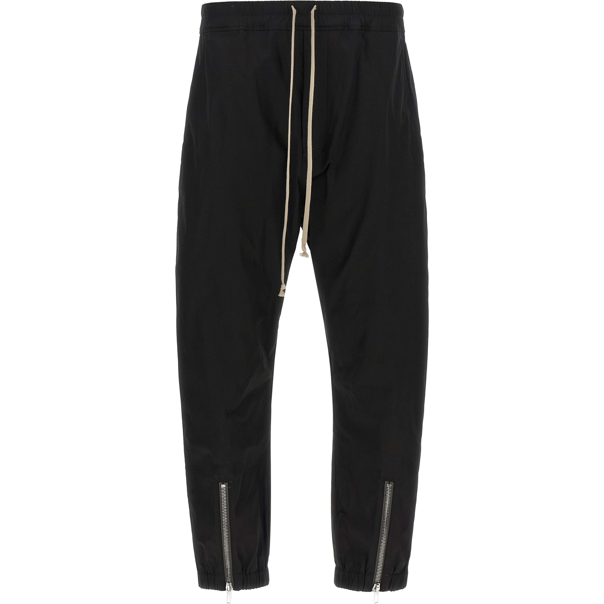 Black Cotton Joggers (Workout Pants)