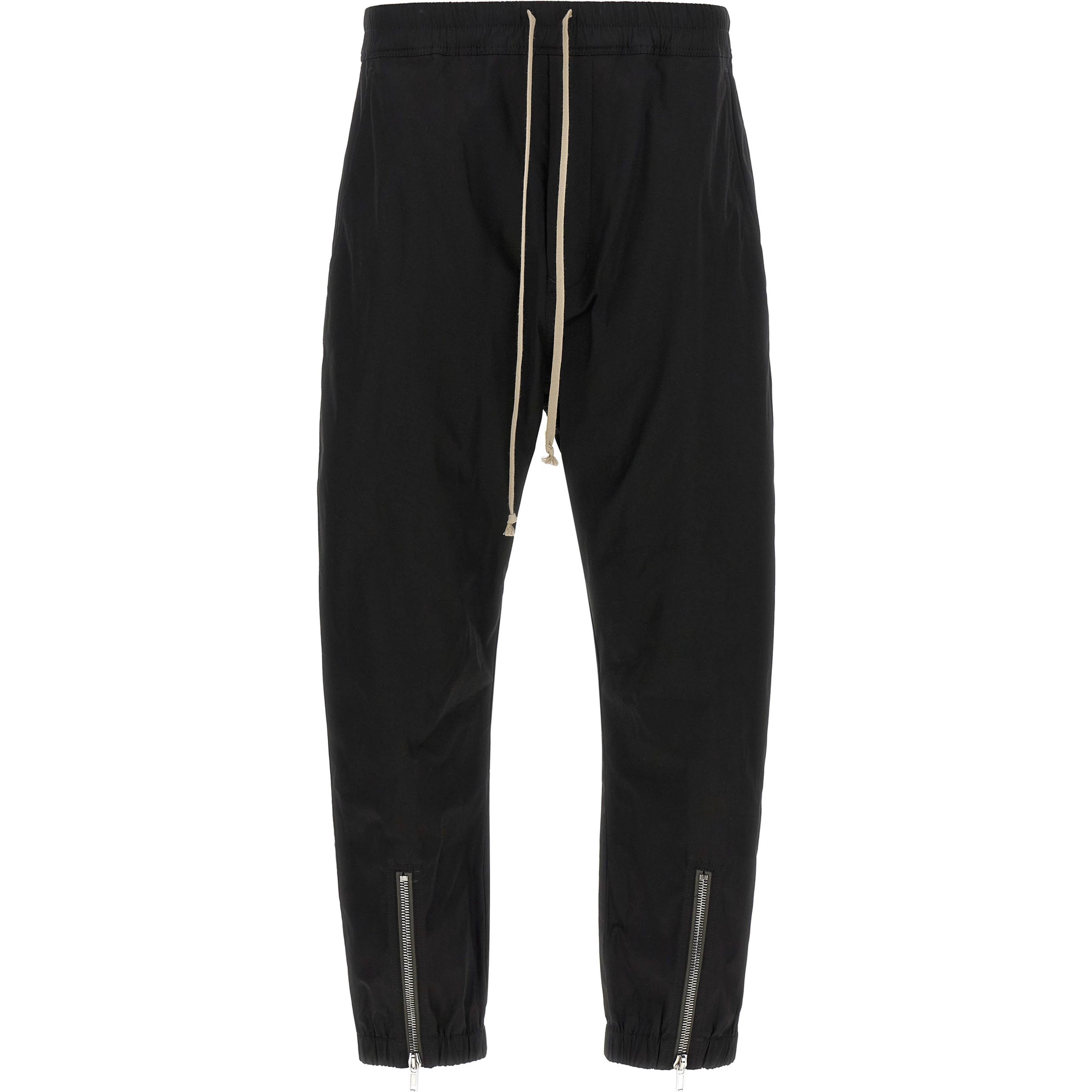 Black Cotton Joggers (Workout Pants)