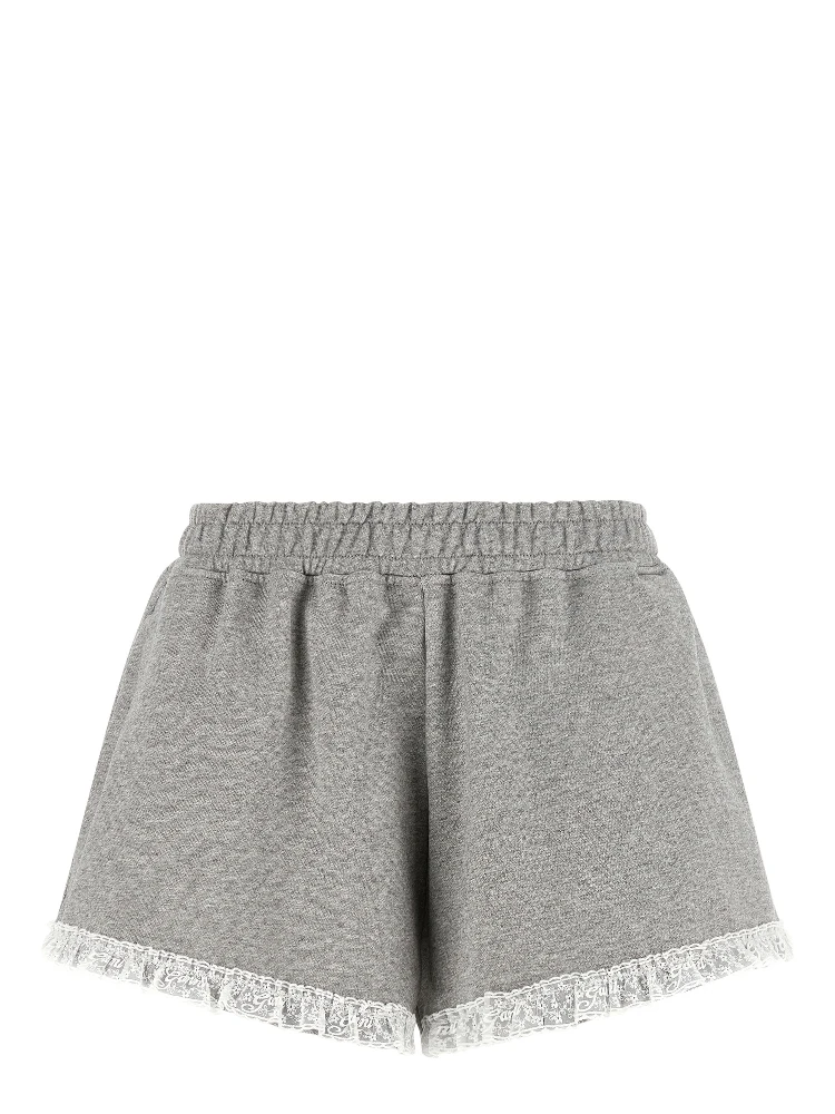 Gray Organic Cotton Bermuda Shorts