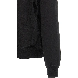 Black Cotton Hoodie