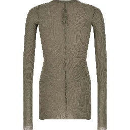 Gray Viscose T-Shirt