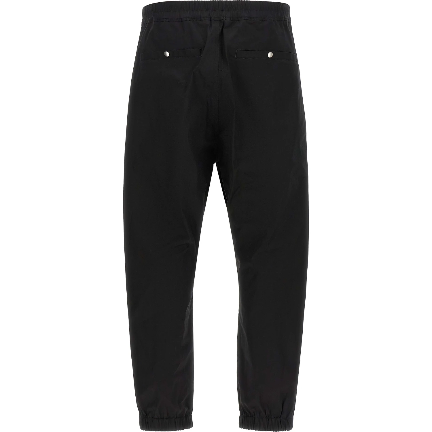 Black Cotton Joggers (Workout Pants)