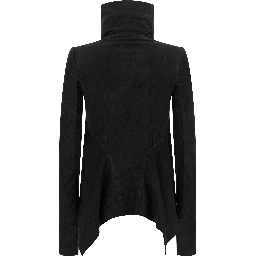 Black Lamb Leather Leather Jacket