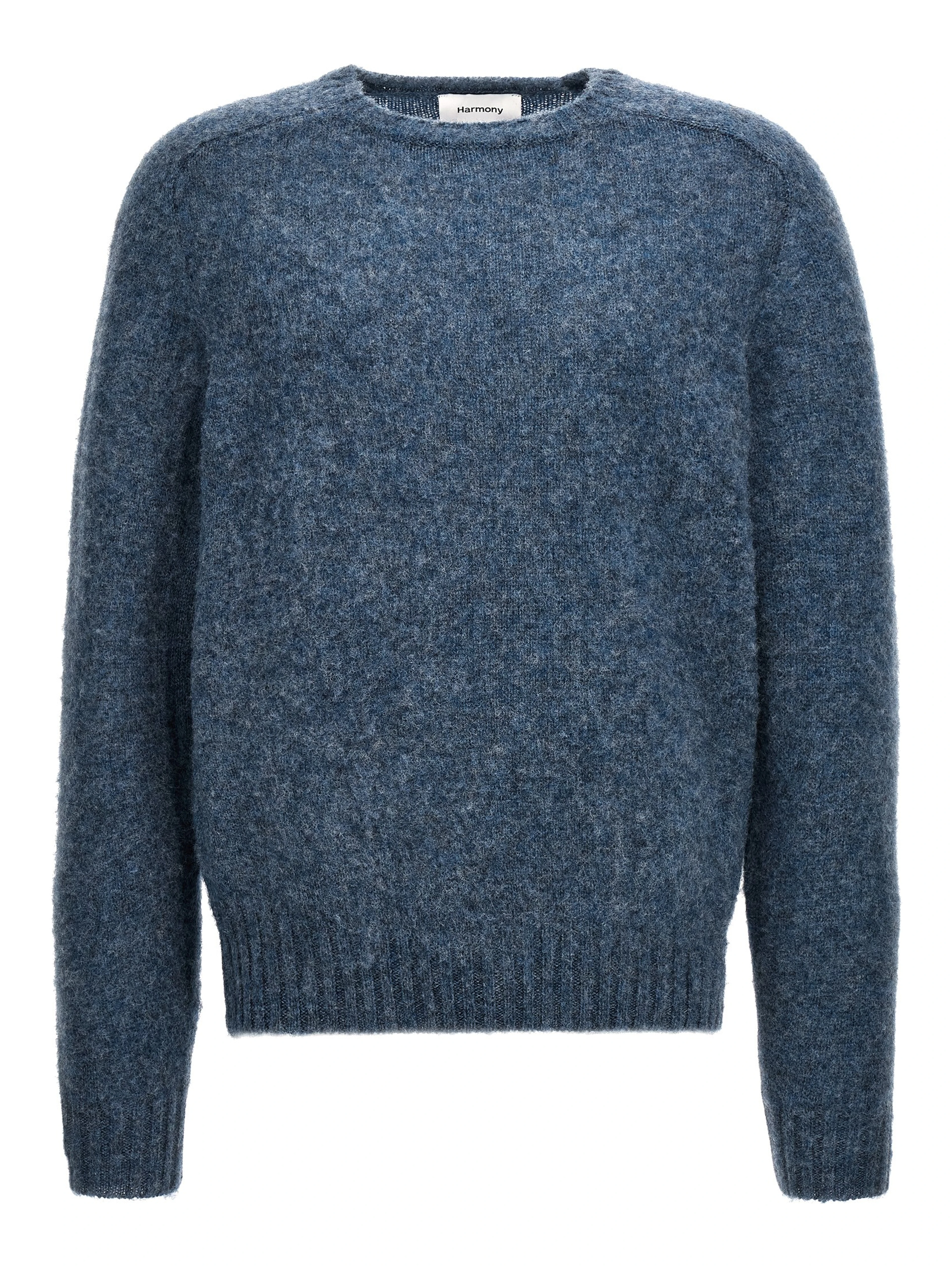 Blue Wool Cardigan