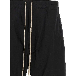 Black Cotton Joggers (Workout Pants)