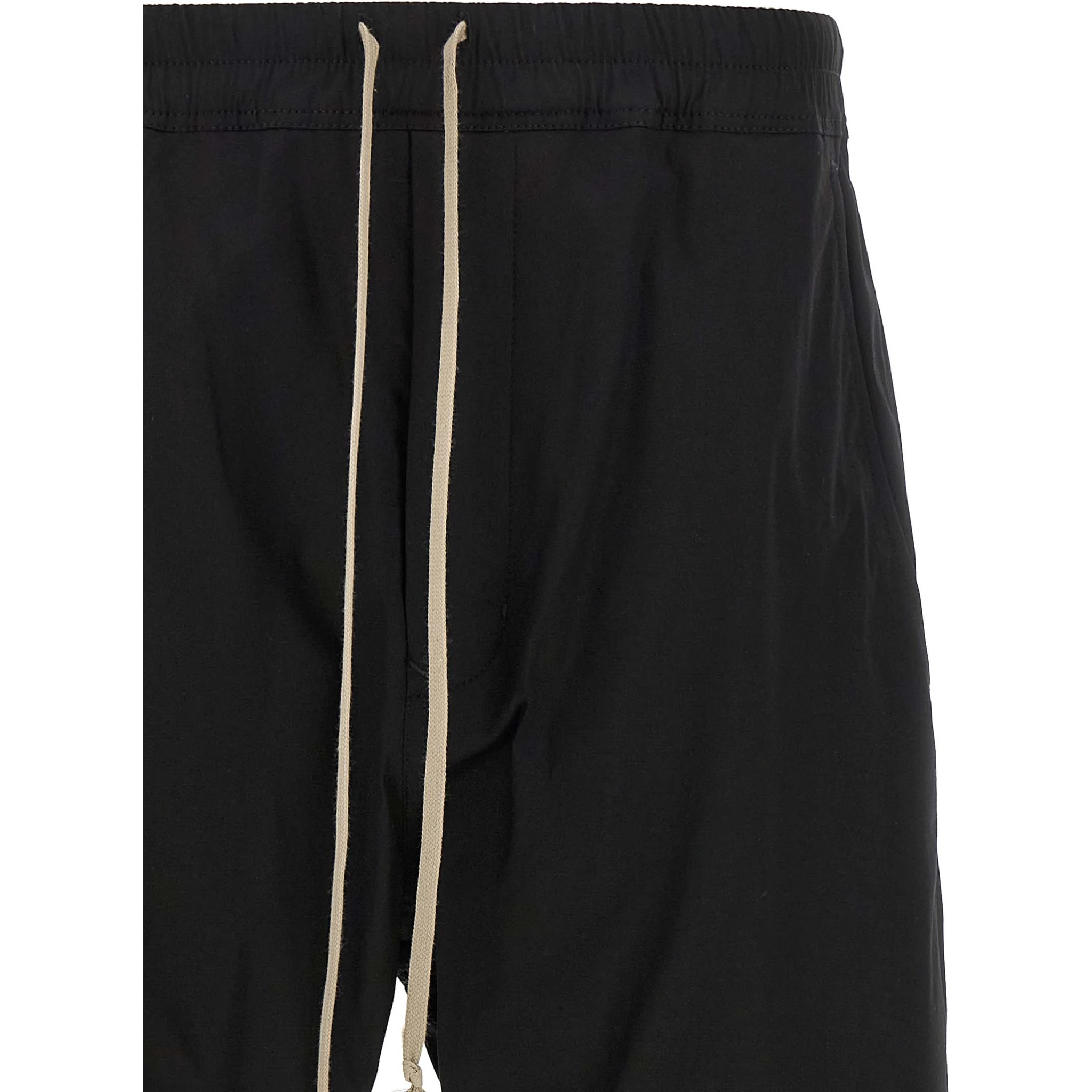 Black Cotton Joggers (Workout Pants)